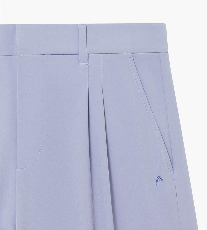 Double Pleated Trousers Dusty Blue