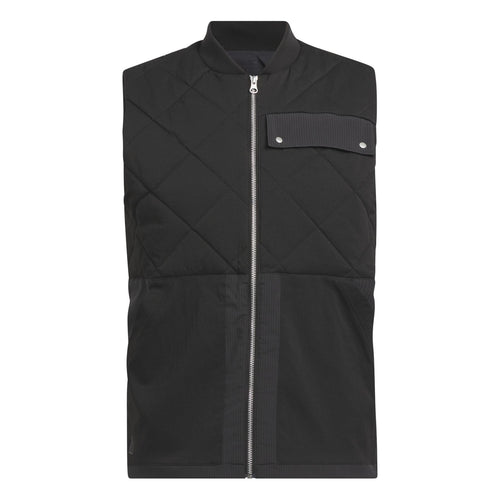 Go-To Quilted DWR Gilet Black - AW24
