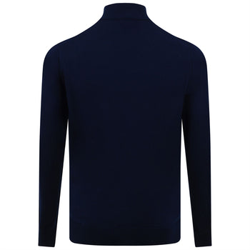 Autumn Crest Quarter Zip Knit Navy