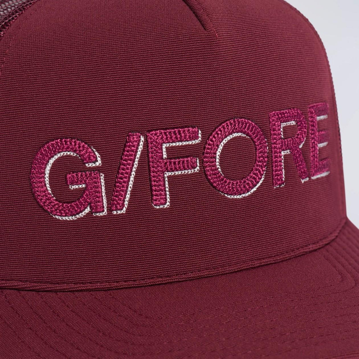 G/Fore Emboridery Trucker Cap Dark Plum