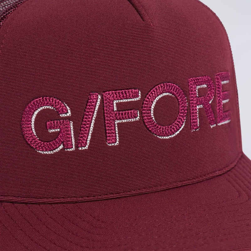 G/Fore Emboridery Trucker Cap Dark Plum