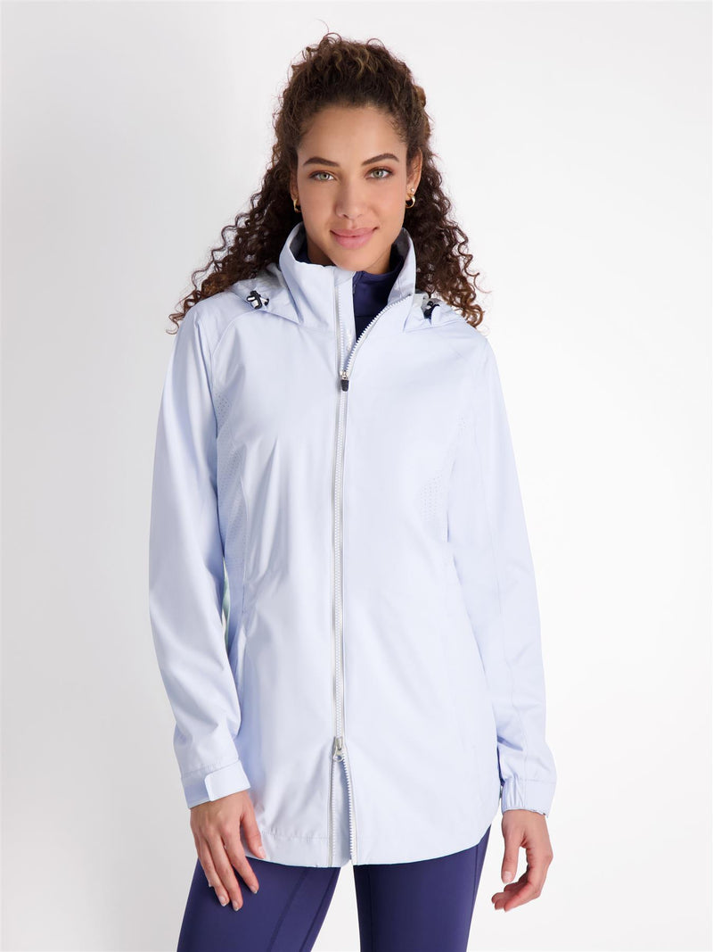 Libby Waterpoof Hooded Jacket Cloud