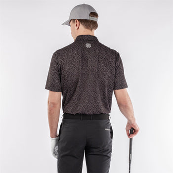 Mani Ventil8+ Breathable Regular Fit Polo Black