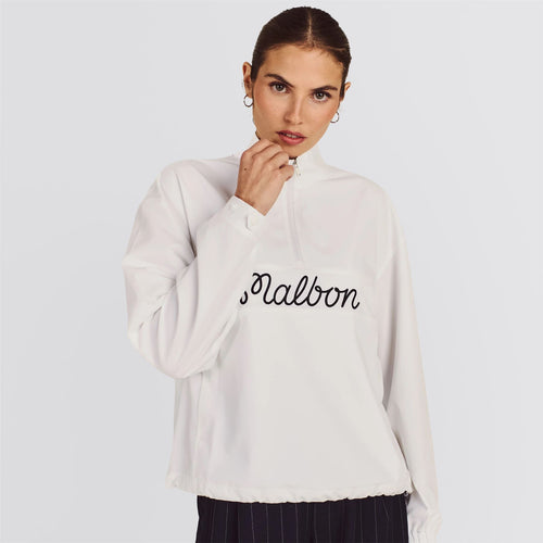 Crosscourt Windbreaker Jacket White