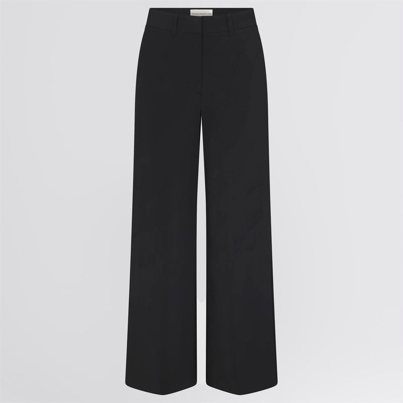 Toni Wide Leg Soft Trousers Black