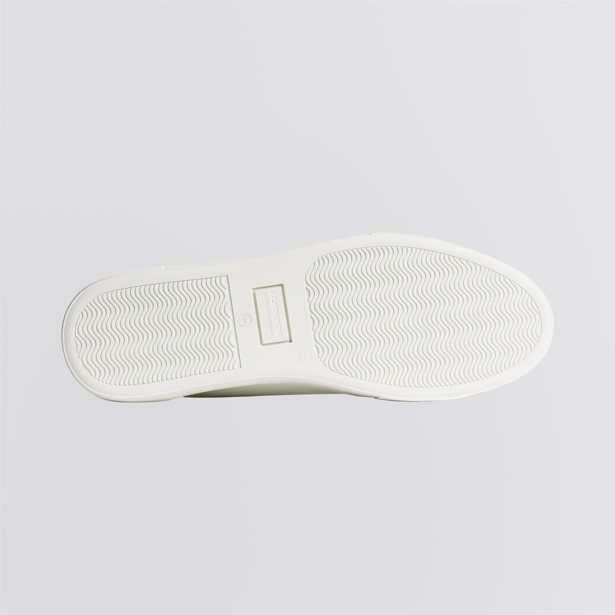 Art Signature Leather Sneakers White