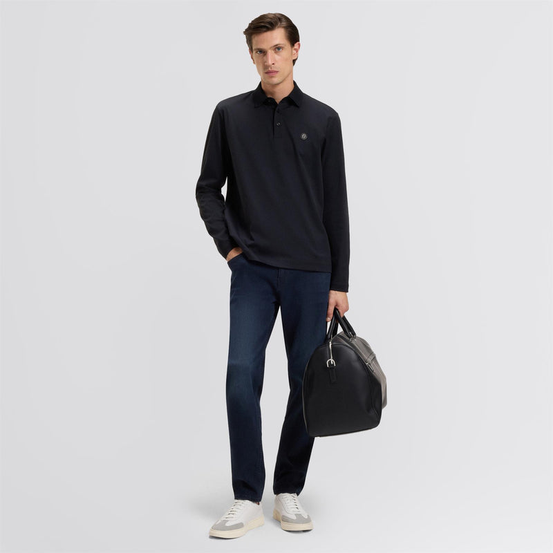 C-Paley 01 LS Polo Dark Blue
