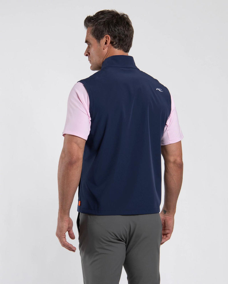 Downswing Wind Vest Atlanta Blue