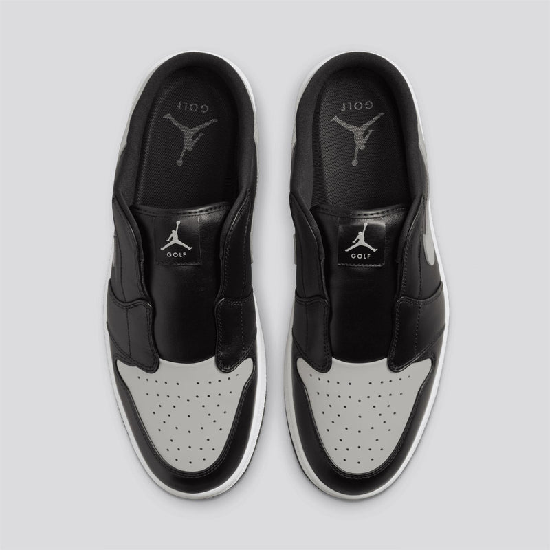 Air Jordan 1 Mule Golf Shoes Black/Medium Grey