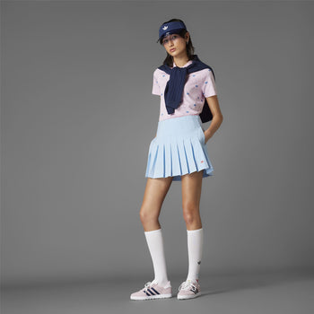 Pleated Skort Clear Sky