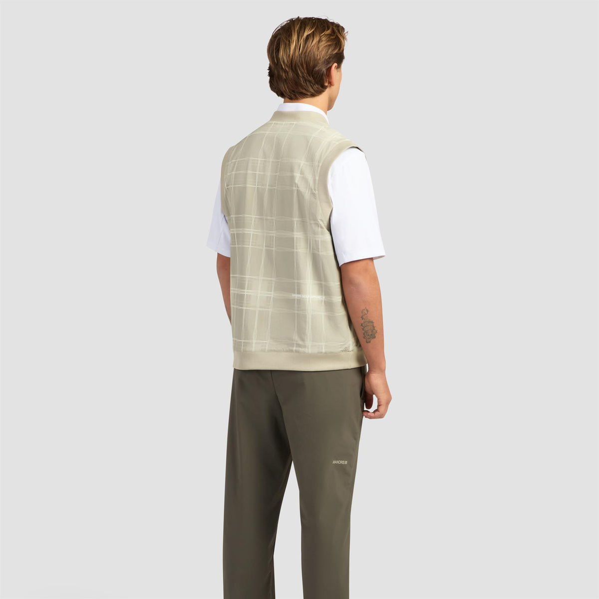 Reversible V-Neck Vest Dune