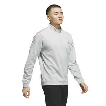Elevated Quarter Zip Mid Layer Wonder Silver