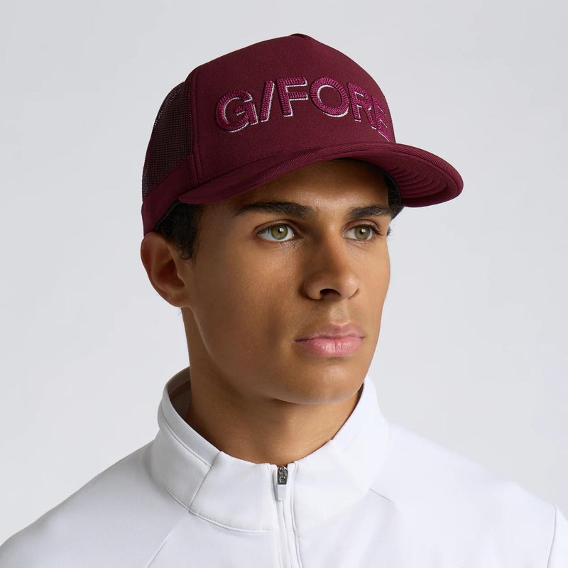 G/Fore Emboridery Trucker Cap Dark Plum