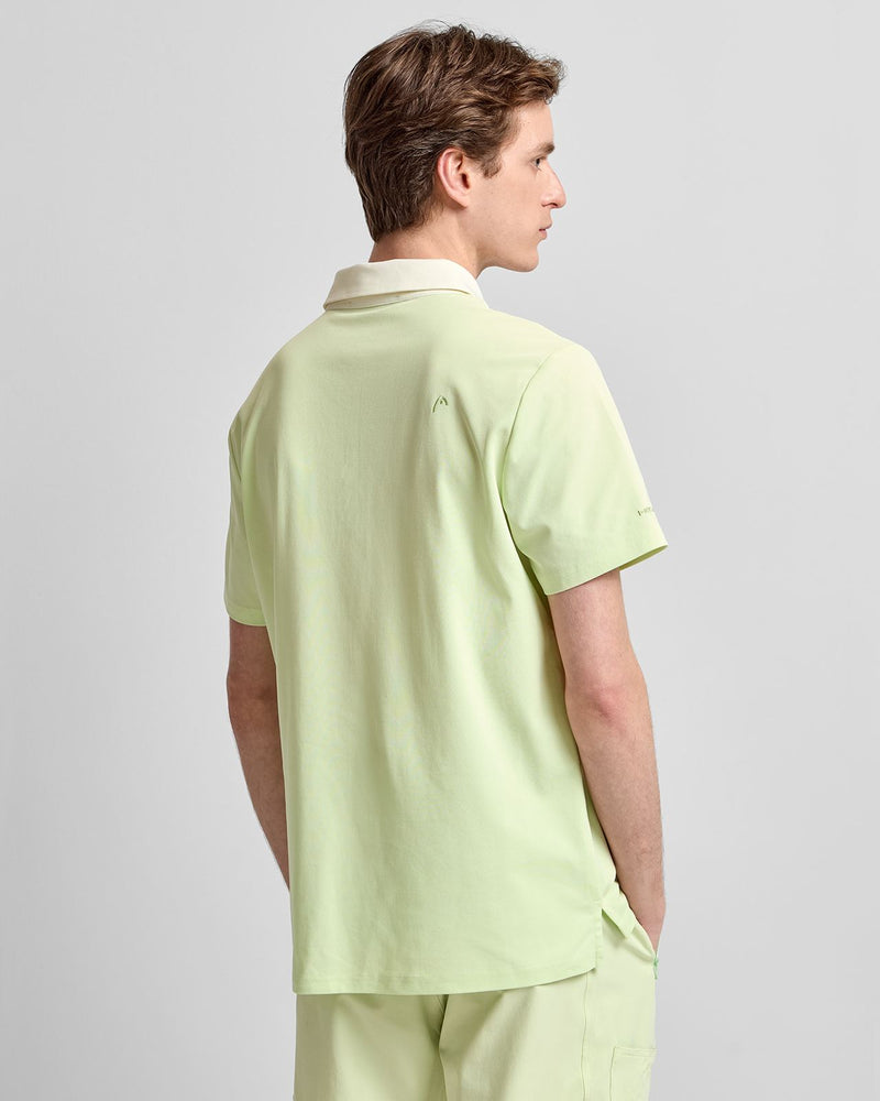 Colour Block Polo