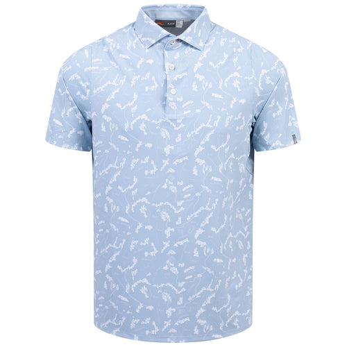 Golfer Polo Blue Fog/White - AW24