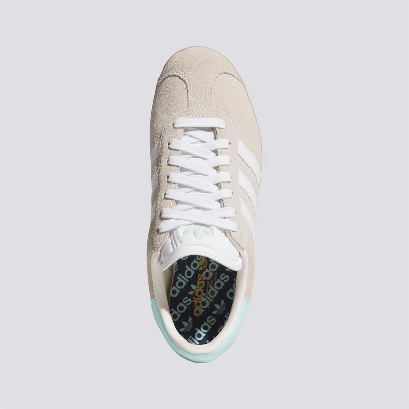 Gazelle Spikeless Golf Shoes Chalk White/Footwear White/Clear Mint