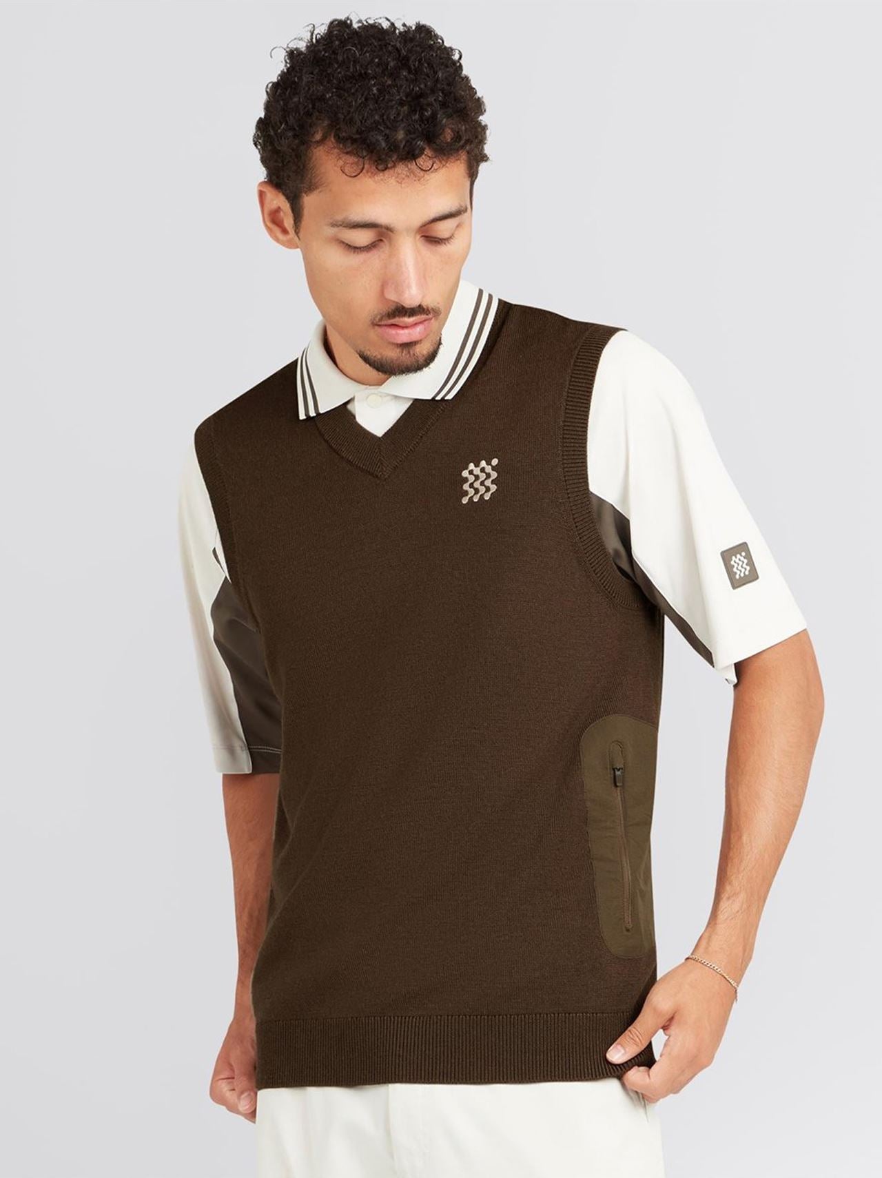 Merino Wool Vest Hickory