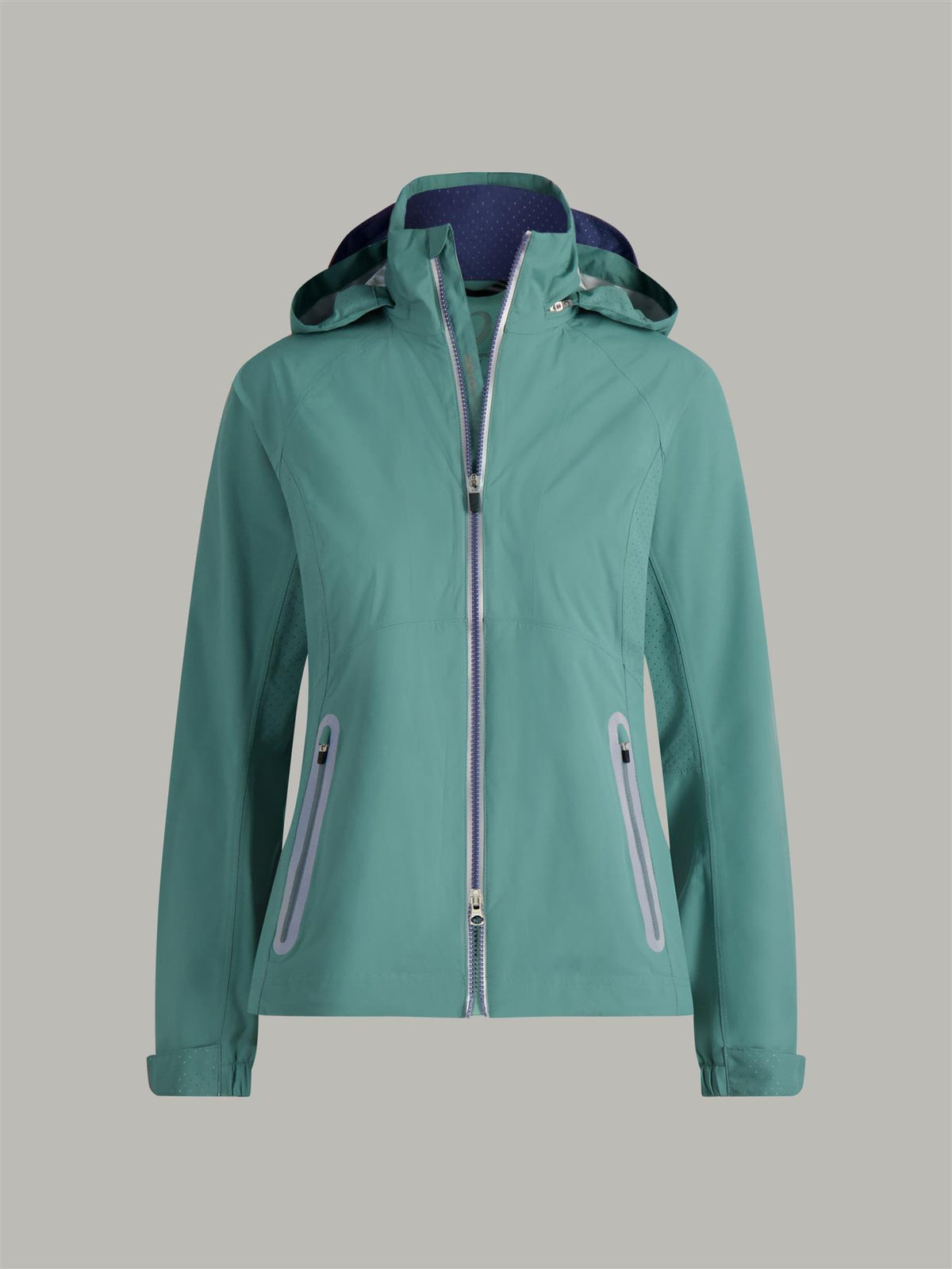Olivia Waterproof Hooded Jacket Agave