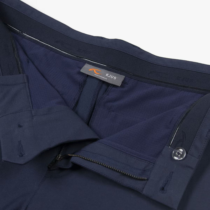 Classic Soft Cotton Trousers Atlanta Blue