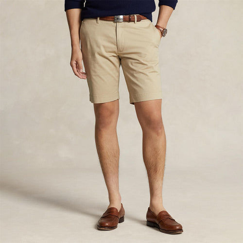 Polo Golf 9.5-Inch Stretch Slim Fit Chino Shorts Classic Khaki