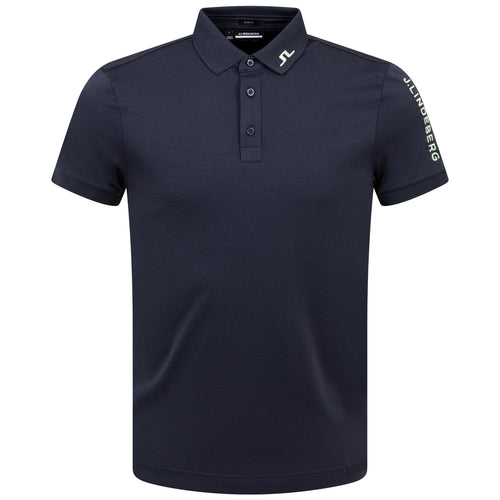 Tour Tech Slim Fit TX Jersey Polo Navy Melange – SS24