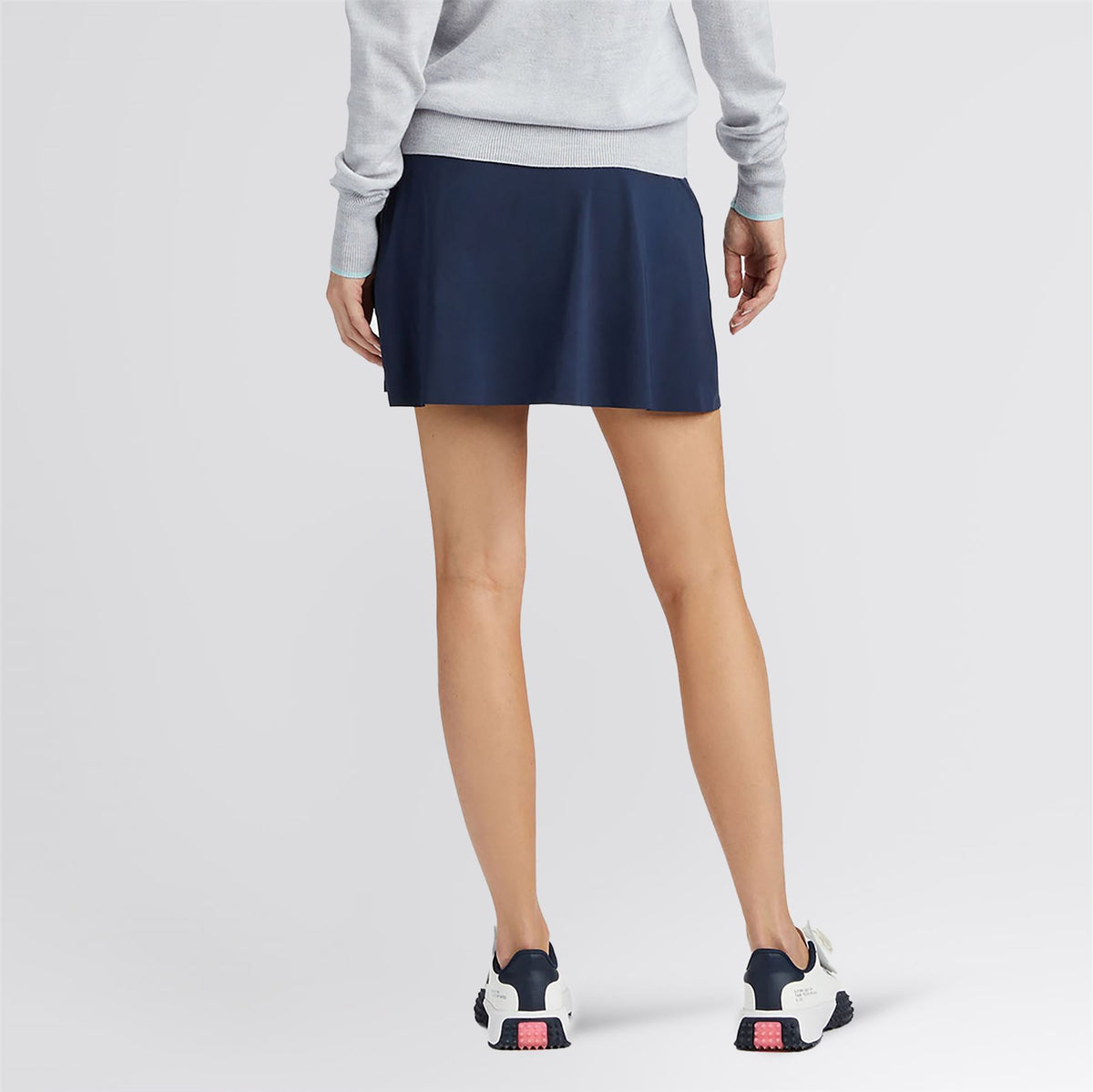 Silky Tech Nylon A-Line Skort Twilight