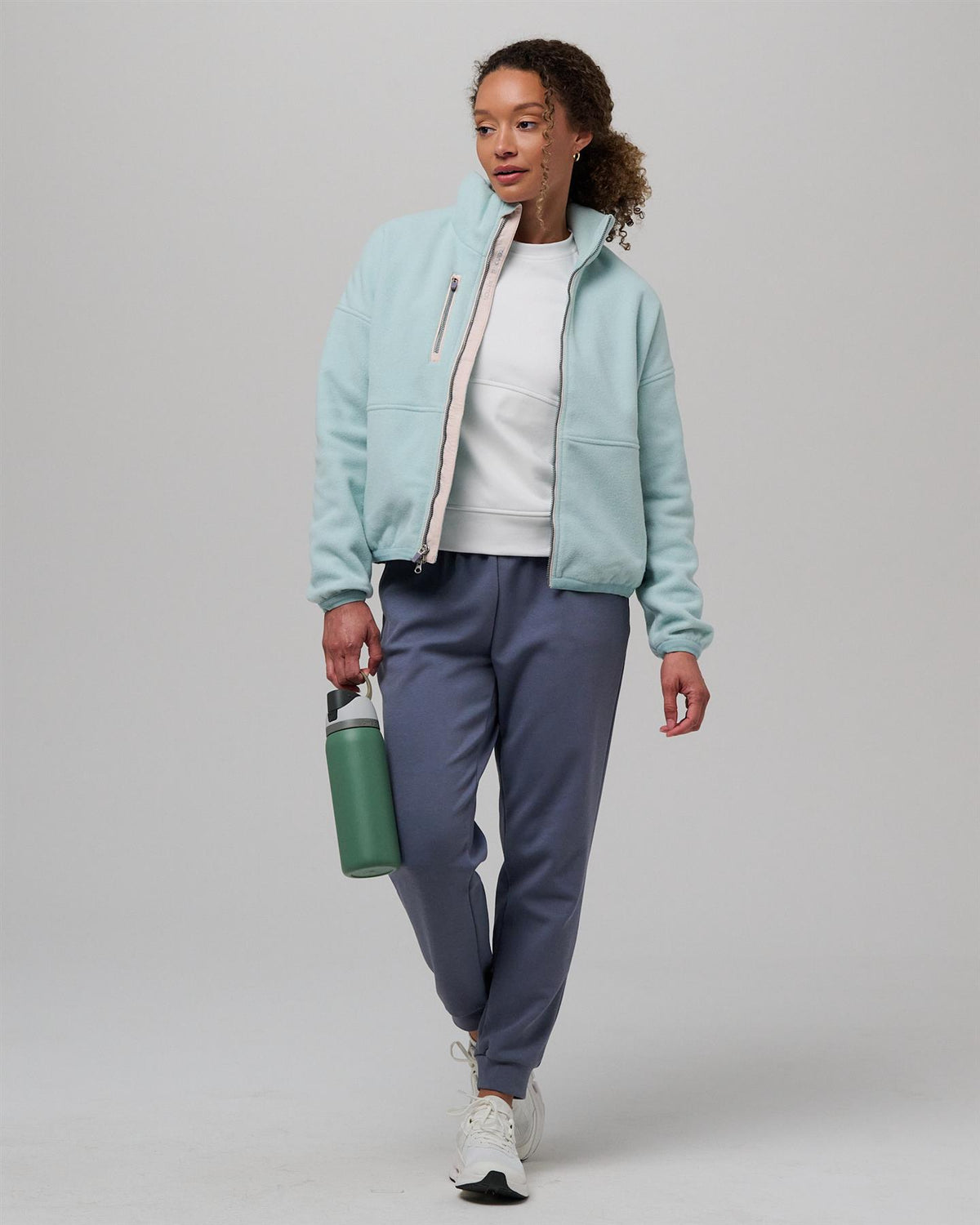Harlow Full Zip Fleece Jacket Vapor