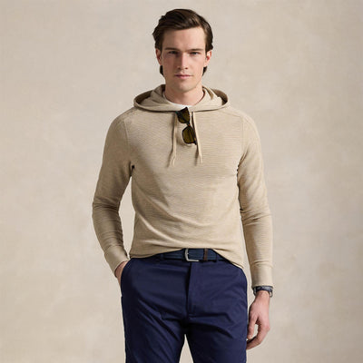 RLX Knit Hoodie Sand Heather