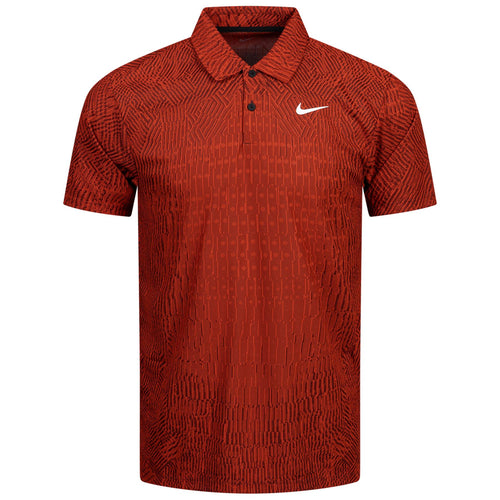 Dri-FIT ADV Tour Polo Picante Red/Burgundy Crush/White - AW24