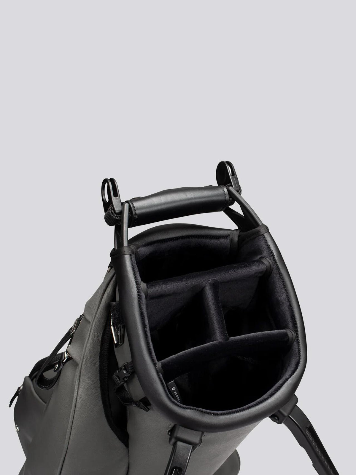 Lux Stand Bag Crosshatch Grey