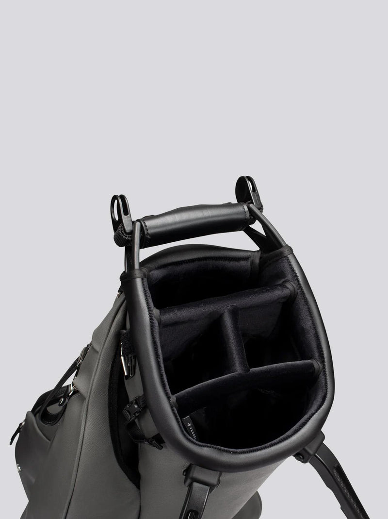 Lux Stand Bag Crosshatch Grey
