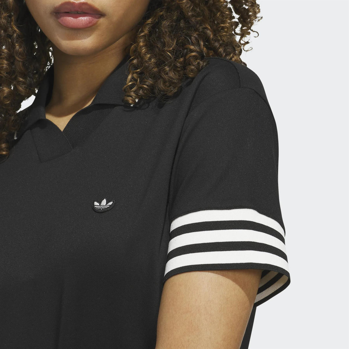 Originals 3 Stripe Polo Black