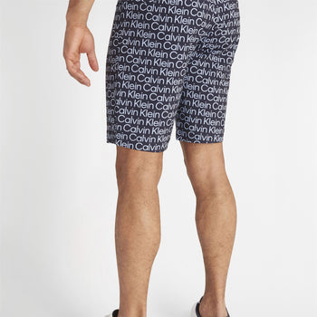 ★ ★ Men's Easy Fit CK Sports Logo Graphic Short Calvin Klein Monogram Logo Fleece Shorts at Amazon Men's