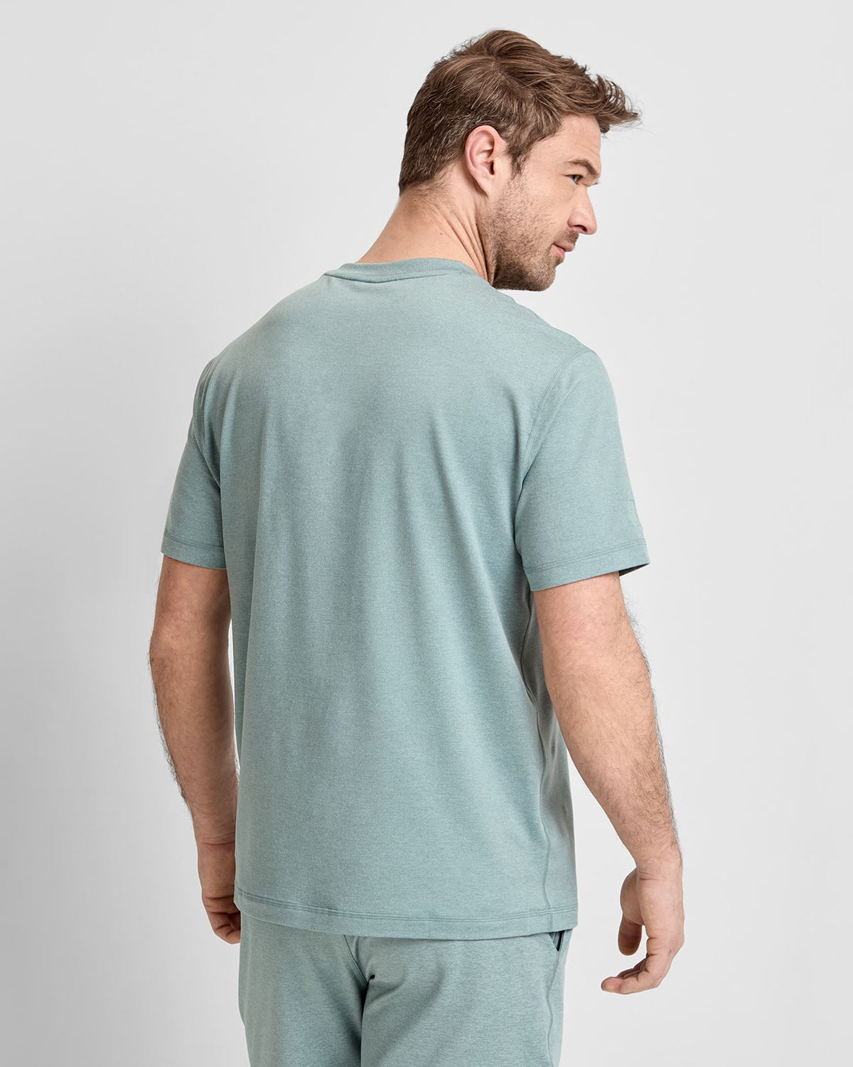Ponto Performance Tee Misty Blue Heather