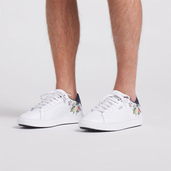 x PTC Clyde Golf Shoes Puma White/Deep Navy/Red Fire