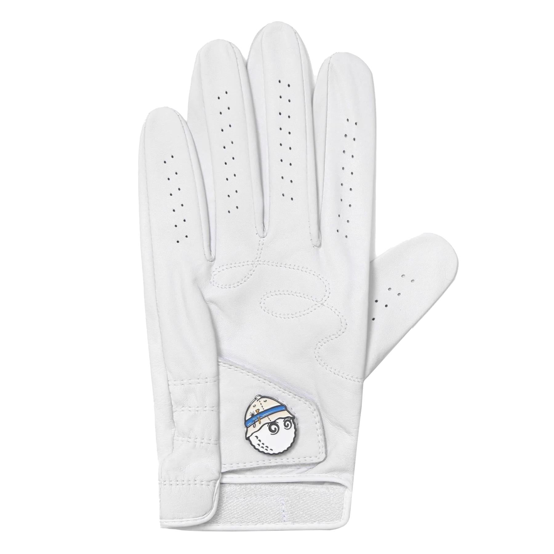 Fishing Buckets Golf Glove White