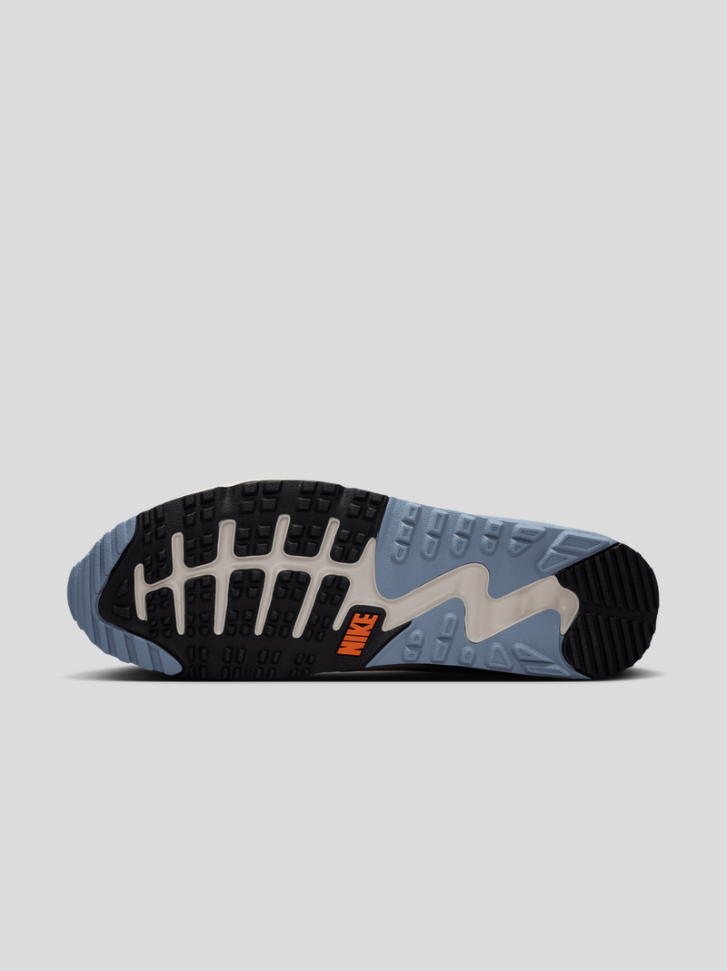 Air Max 90 Spikeless Golf Shoes Moon Particle/Safety Orange/Light Bone