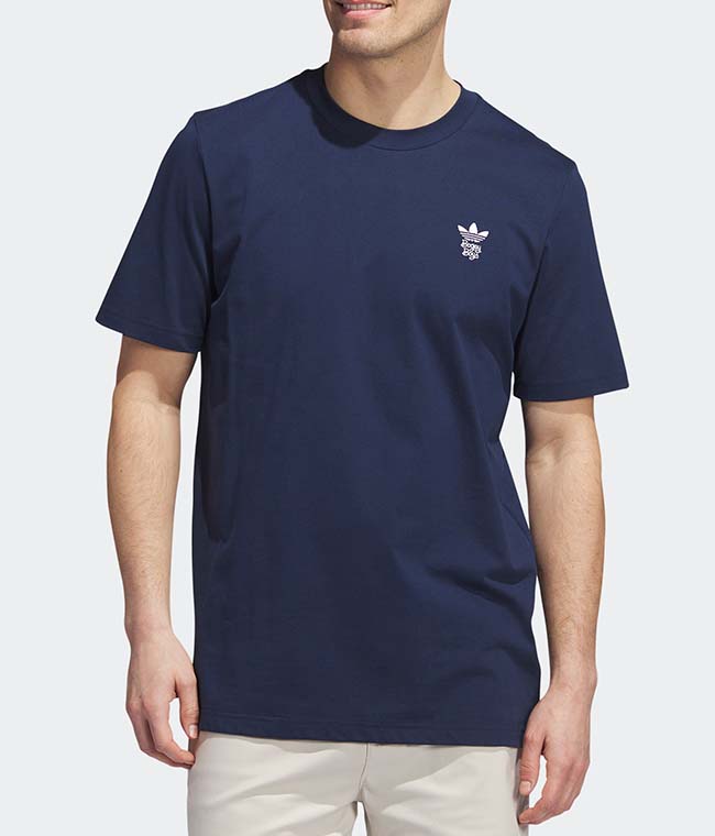 adidas X Bogey Boys T Shirt Navy TRENDYGOLF UK