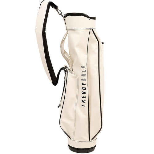 x TRENDYGOLF SE Original Jones Single Strap Carry Bag White Stripeshow - 2025