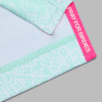 Hydrangea Tech Jersey Polo Menthol