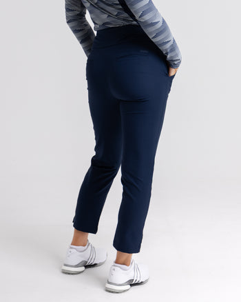Ultimate365 Solid Ankle Trousers Navy