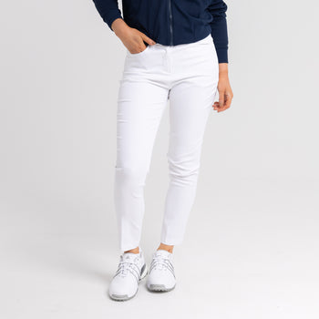 Ultimate365 Twistweave Five Pocket Trousers White