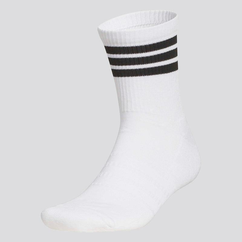3 Stripe Half Crew Sock