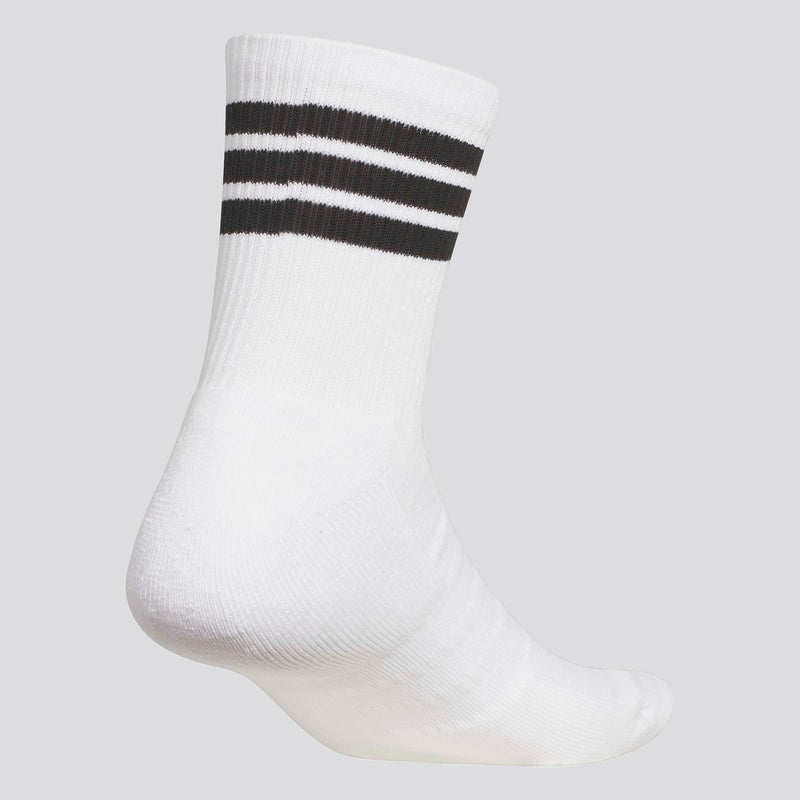 3 Stripe Half Crew Sock