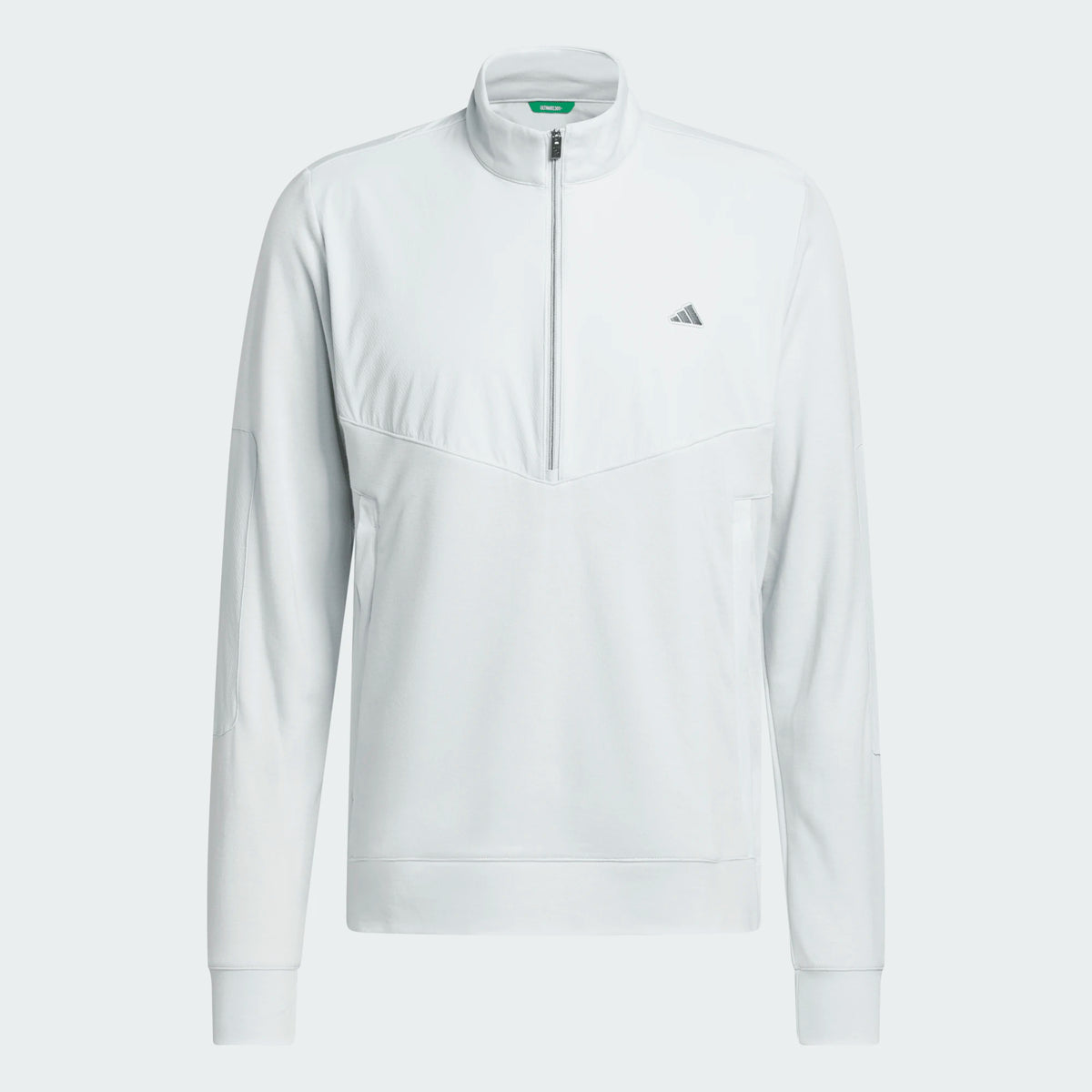 Ultimate365+ Course Control Hybrid Quarter Zip Sweatshirt Clear Grey