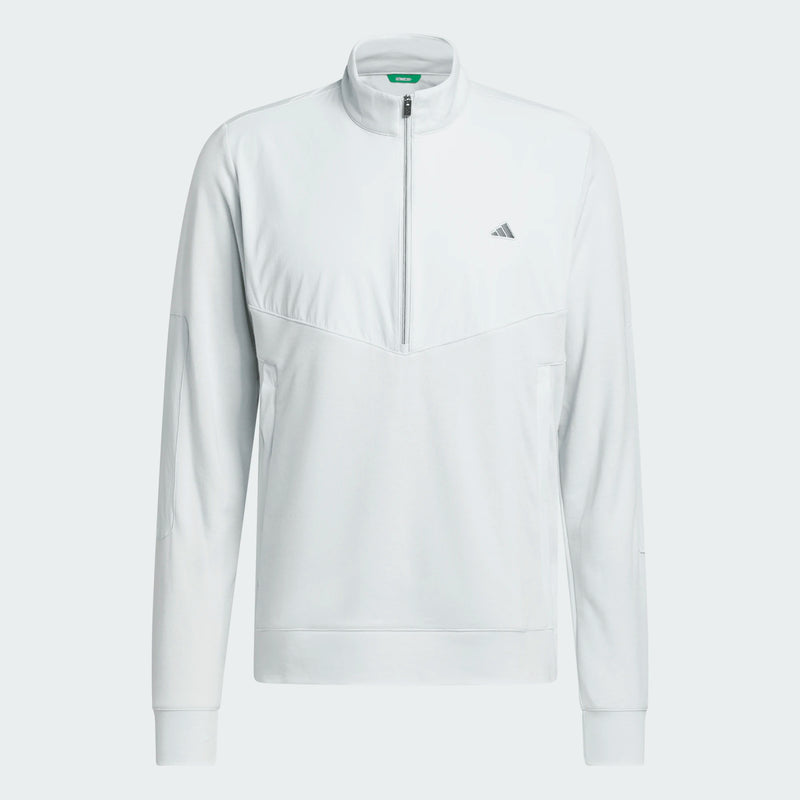 Ultimate365+ Course Control Hybrid Quarter Zip Sweatshirt Clear Grey