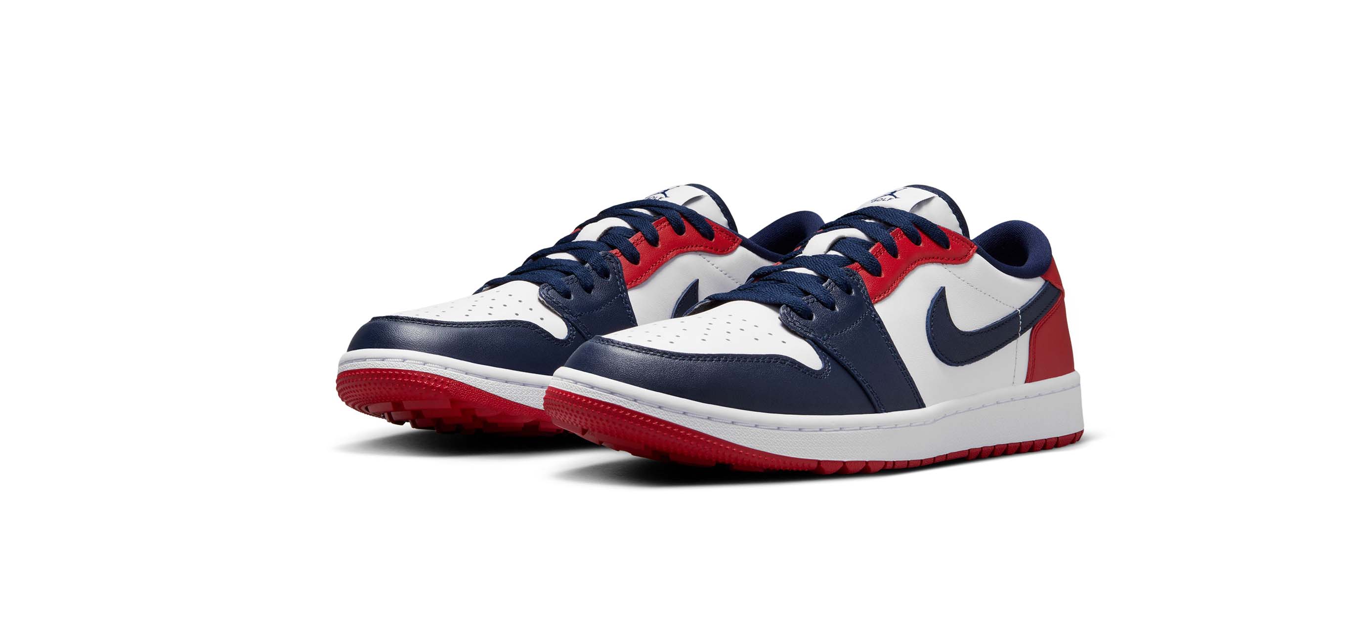 Nike AJ1 Red White Navy â TRENDYGOLF UK