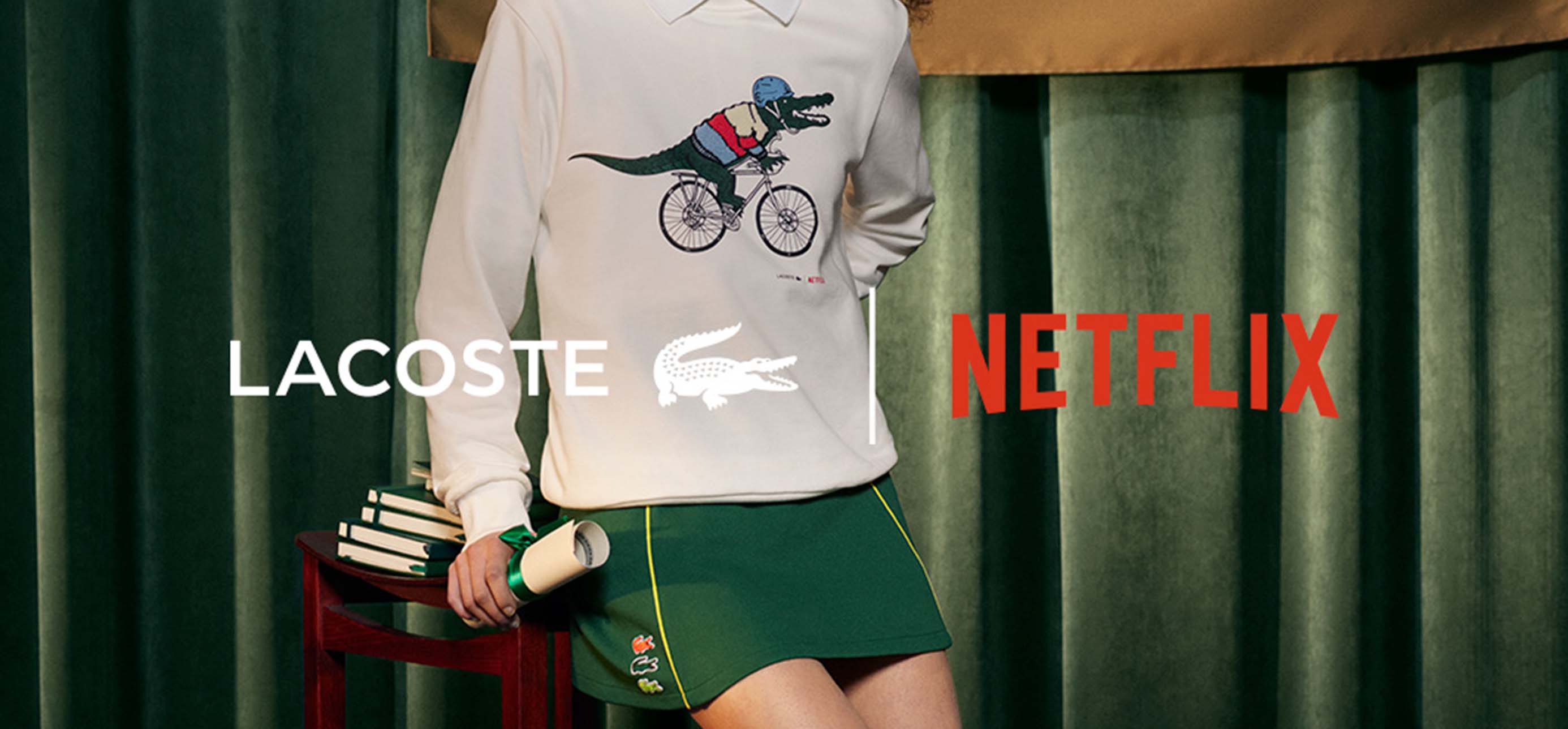 Shop Lacoste x Netflix 'Stranger Things,' 'Bridgerton' Collab