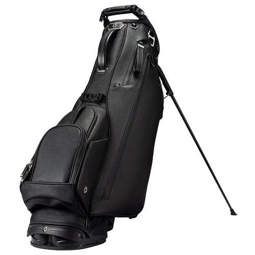 Lux Stand Bag Crosshatch Black
