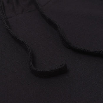 Colour Block Hoodie Jet Black/Graphite